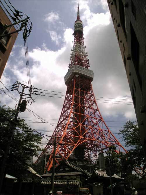 東京タワーの見える風景 東京風景モバイルカメラ